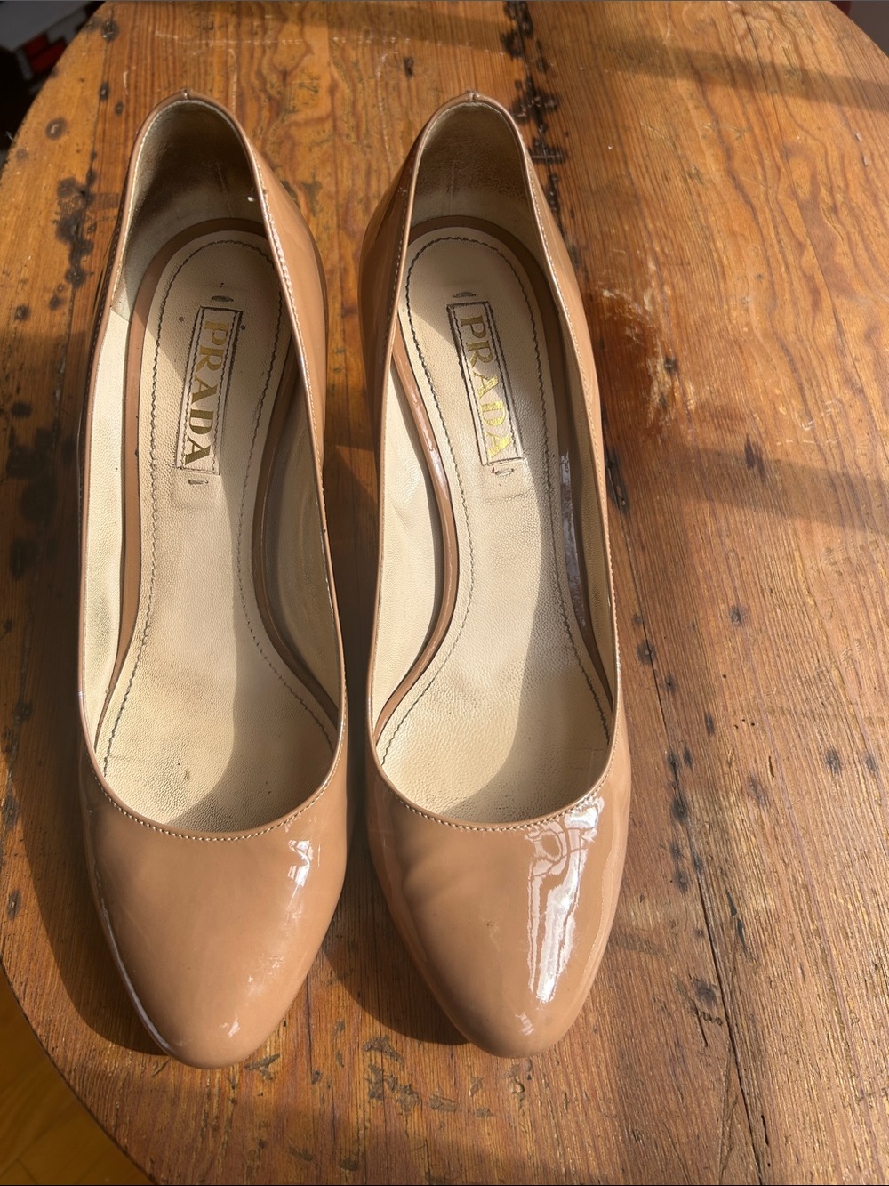 Prada Patent Leather Pumps